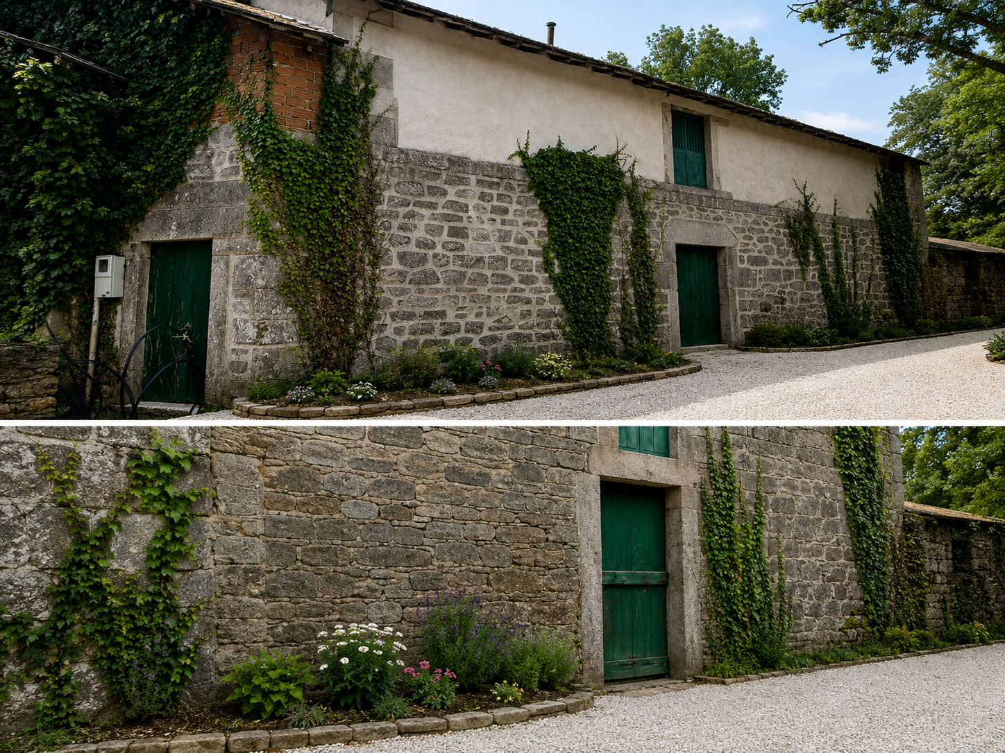 Traditional estate building