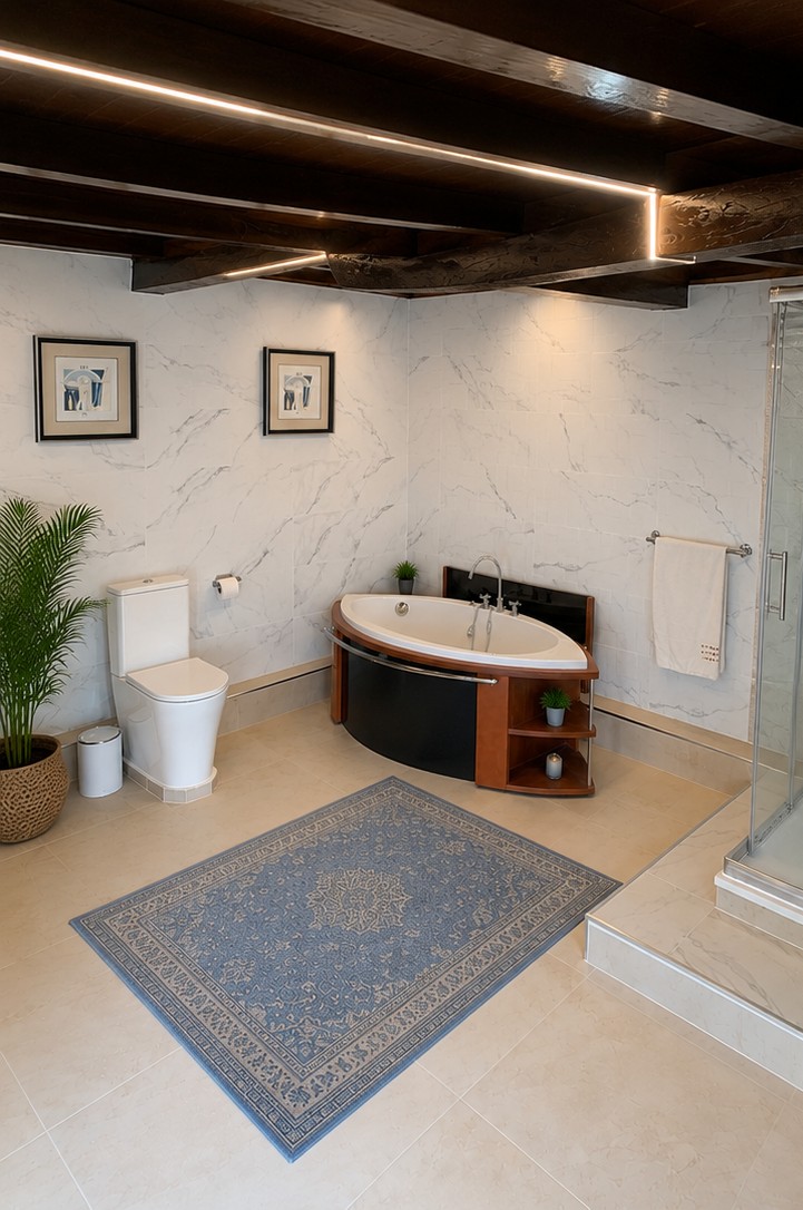 Baño principal de la planta superior